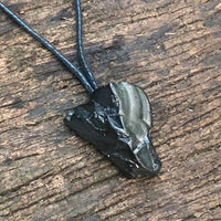 Authentic Noble / Silver / Elite Shungite [Type 1] PENDANT ~ #ELI04