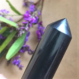 Polished Shungite Massage Wand - Bilateral