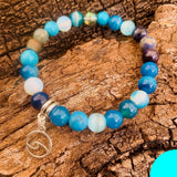 ELEMENT Bracelet [#1W] ~ WATER ~ Cancer . Scorpio . Pisces ~ [medium]