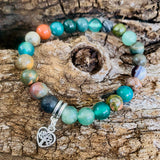 ELEMENT Bracelet [#3E] ~  EARTH  ~ Taurus . Virgo . Capricorn ~ [medium]