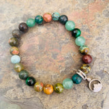 ELEMENT Bracelet [#7E] ~  EARTH  ~ Taurus . Virgo . Capricorn ~ [medium+]