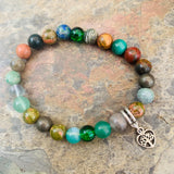 ELEMENT Bracelet [#8E] ~  EARTH  ~ Taurus . Virgo . Capricorn ~ [medium]