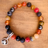 ELEMENT Bracelet [#3F] ~ FIRE ~ Aries . Leo . Sagittarius ~ [small+]