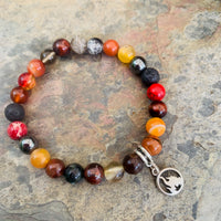 ELEMENT Bracelet [#5F] ~ FIRE ~ Aries . Leo . Sagittarius ~ [medium+]