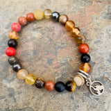 ELEMENT Bracelet [#6F] ~ FIRE ~ Aries . Leo . Sagittarius ~ [medium+]