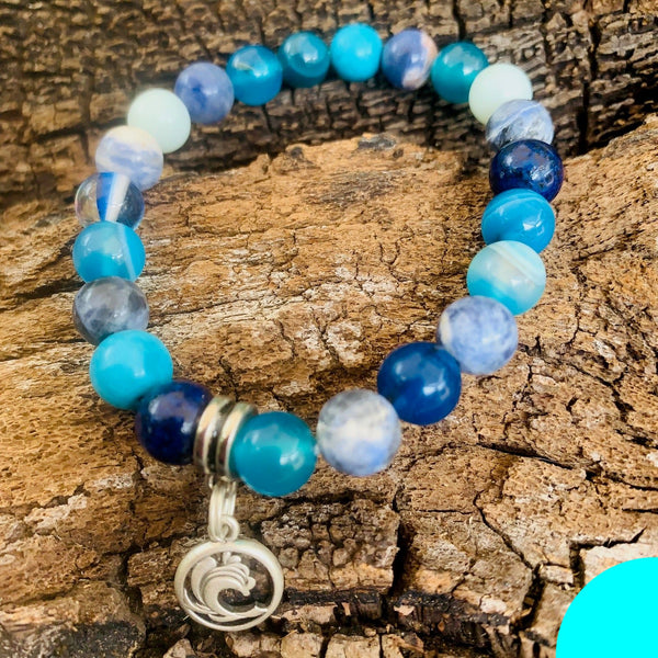 ELEMENT Bracelet [#6W] ~ WATER ~ Cancer . Scorpio . Pisces ~ [small+]