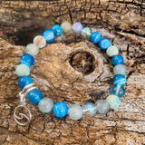 ELEMENT Bracelet [#7W] ~ WATER ~ Cancer . Scorpio . Pisces ~ [medium]