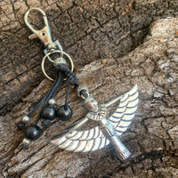 Shungite amplified Keyring/Charm ~ GODDESS [ISIS] #4