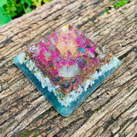 Handcrafted Orgone Pyramid [70mm] - ORG03