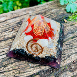 Handcrafted Orgone Pyramid [60mm] - ORG05