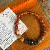 Shungite Amplified SACRAL Chakra Bracelet ~ Small [#16]