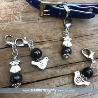 Shungite Pet Collar/ Bag Charm ~ BIRD