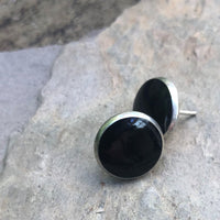 Shungite Studs [Resin] - Large