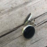 Shungite Studs [Resin] - Large