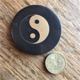 50mm SOLID Shungite Magnet ~ YIN-YANG