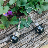 Shungite Amplified Earrings - Simple Drop