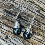 Shungite Amplified Earrings - Simple Drop