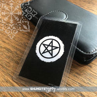 Shungite + CSilver Mobile Phone KiCard ~ EMF Protection ~ PENTACLE